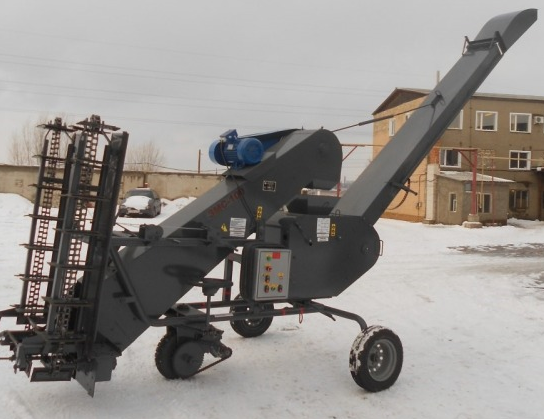 Зернопогрузчик (зернометатель)  скребковый, ЗМС-100, АгроМаш