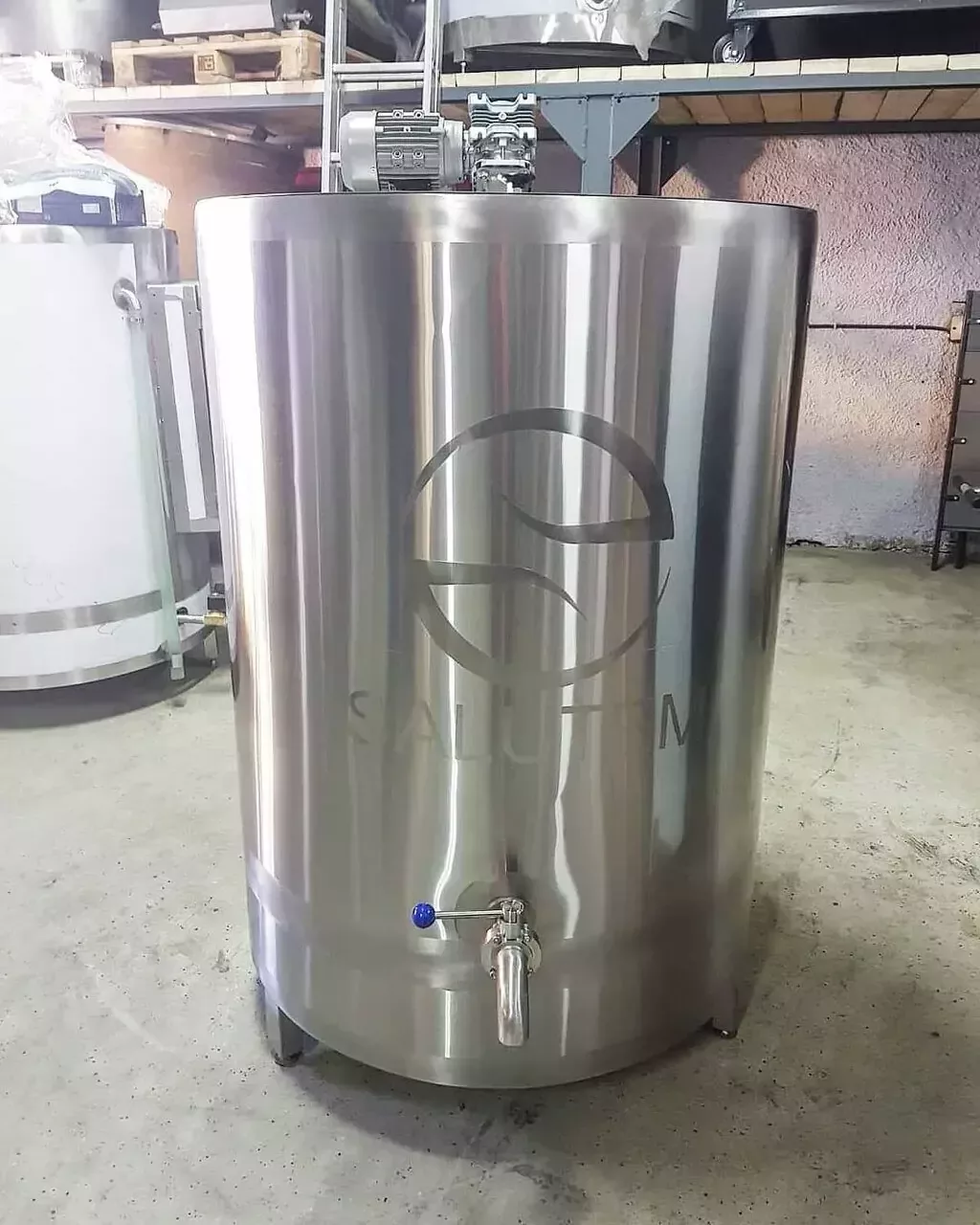 Пастеризатор стационарный, Салутем