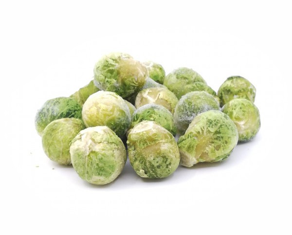 Овощи замороженные, Капуста брюссельская, целый, свежезамороженный