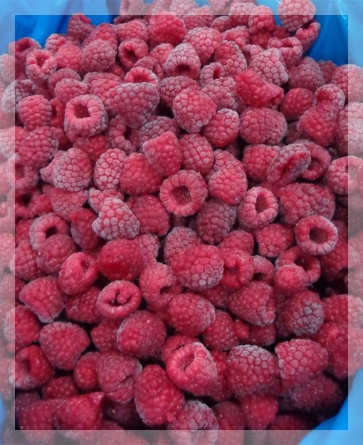 Фрукты, ягоды замороженные, Малина, свежезамороженный