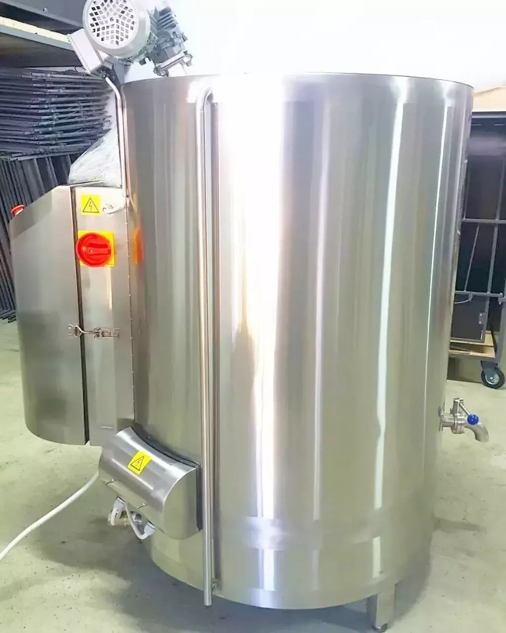 Пастеризатор стационарный, Салутем