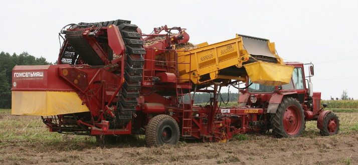 Комбайн картофелеуборочный, Палессе РТ25 (ПКК-2-05), Гомсельмаш