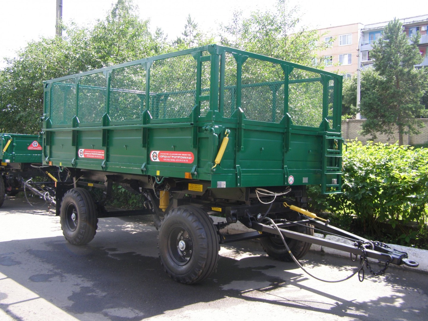 Прицеп тракторный специальный, 2ПТС-4,5, БобруйскАгроМаш