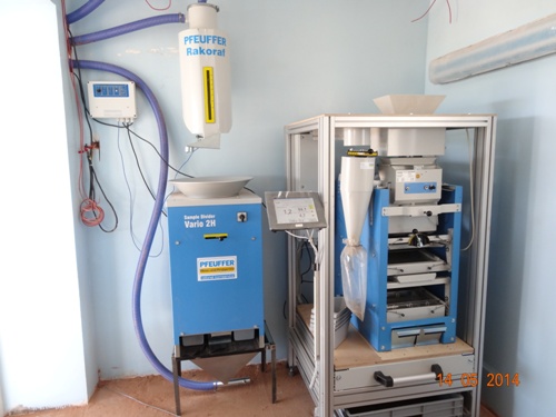 Пробоотборник зерна автоматический, Rakoraf СЕЕ, Pfeuffer