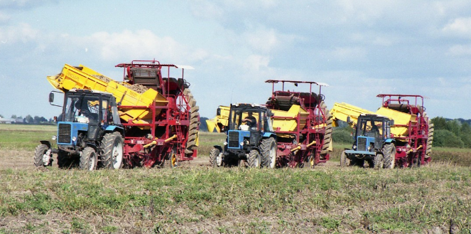 Комбайн картофелеуборочный, Палессе РТ25 (ПКК-2-05), Гомсельмаш