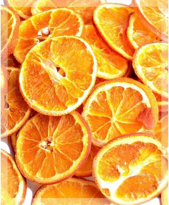 Фрукты, ягоды сушёные, Апельсин, сушёный, чипсы
