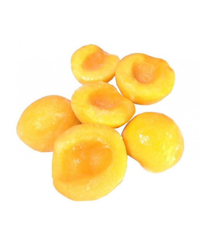 Фрукты, ягоды замороженные, Персики, дольки, свежезамороженный