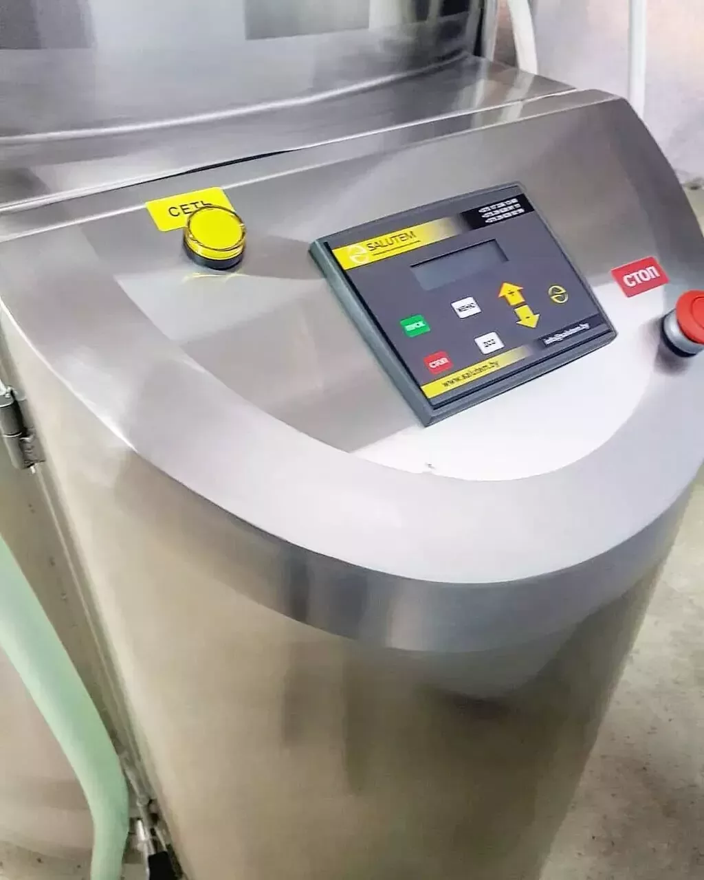 Пастеризатор стационарный, Салутем