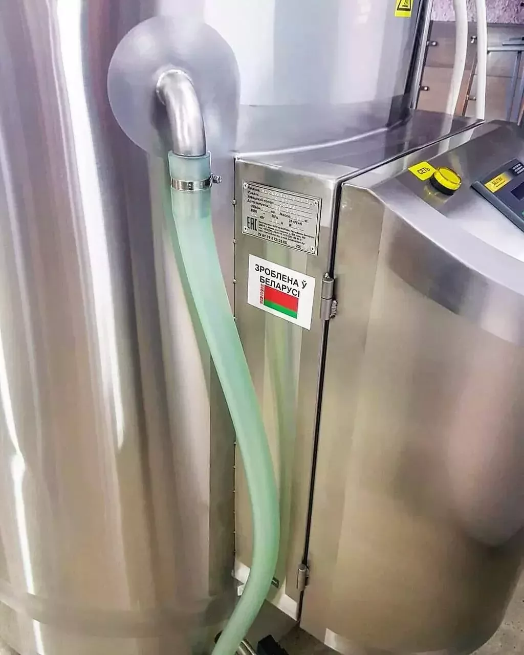 Пастеризатор стационарный, Салутем