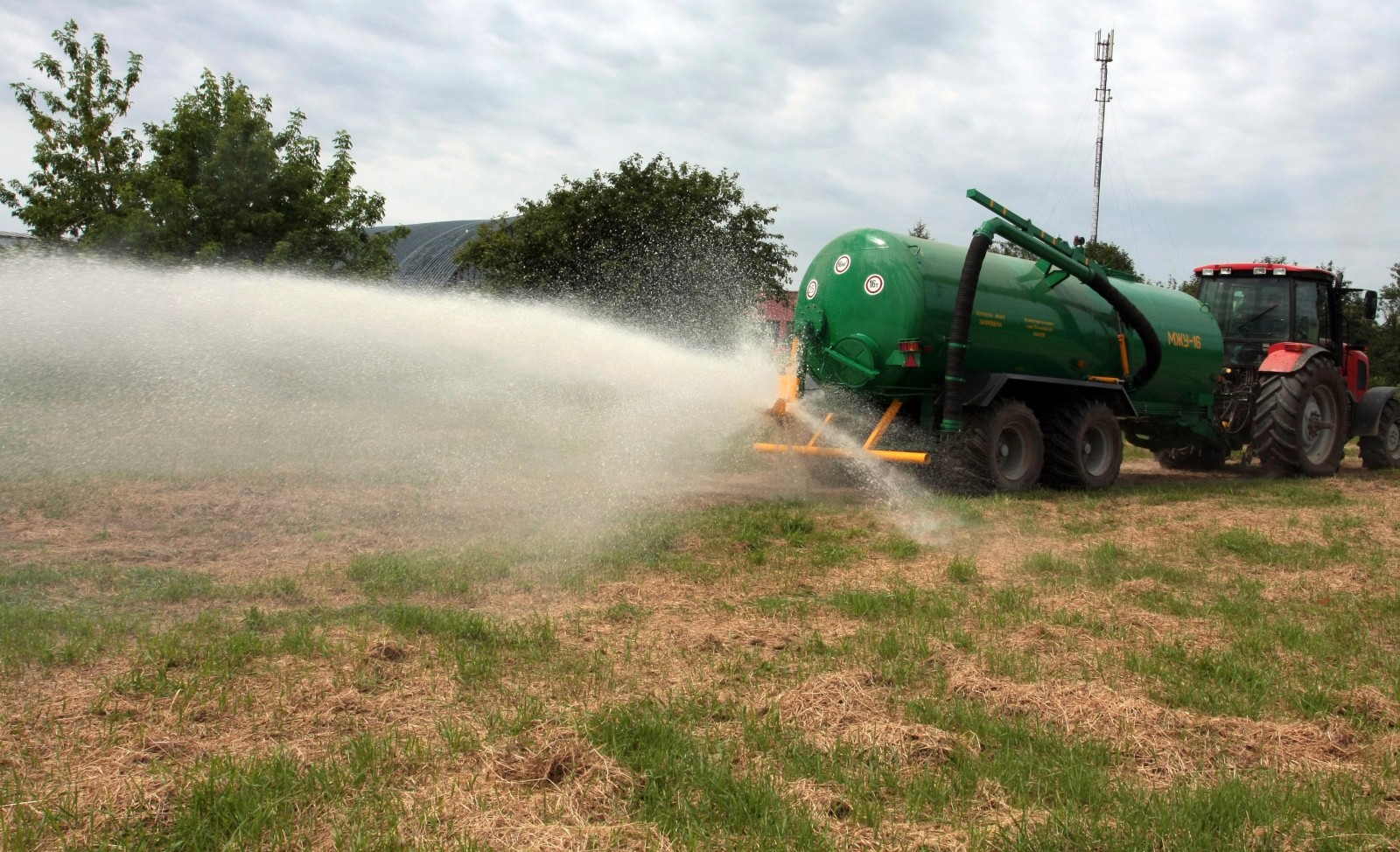Машина для внесения жидких органических удобрений, МЖУ-16, БобруйскАгроМаш