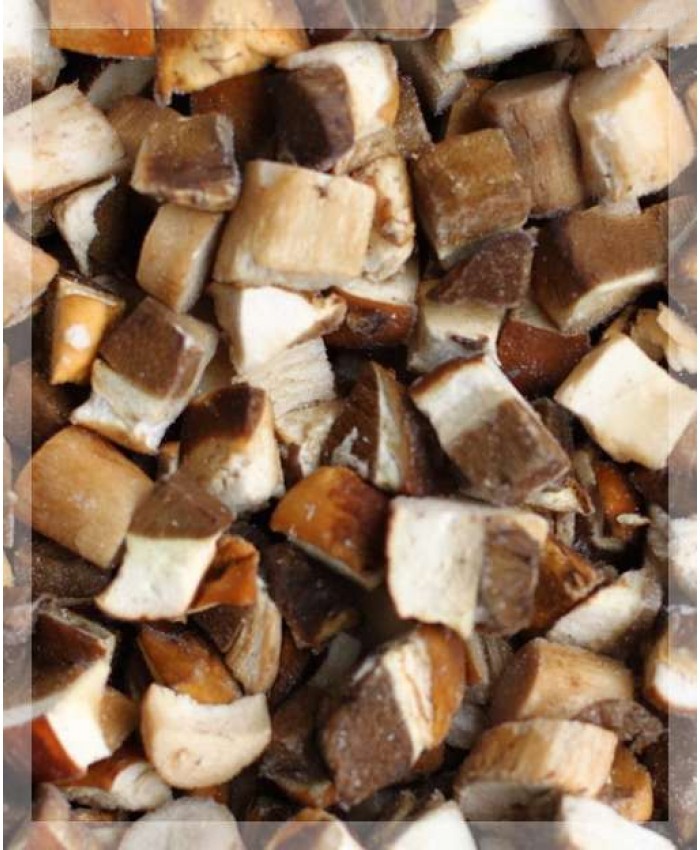 Грибы замороженные, Белый гриб, кубики