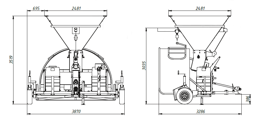 Зерноупаковочная машина, МЗУ-01К, Лилиани